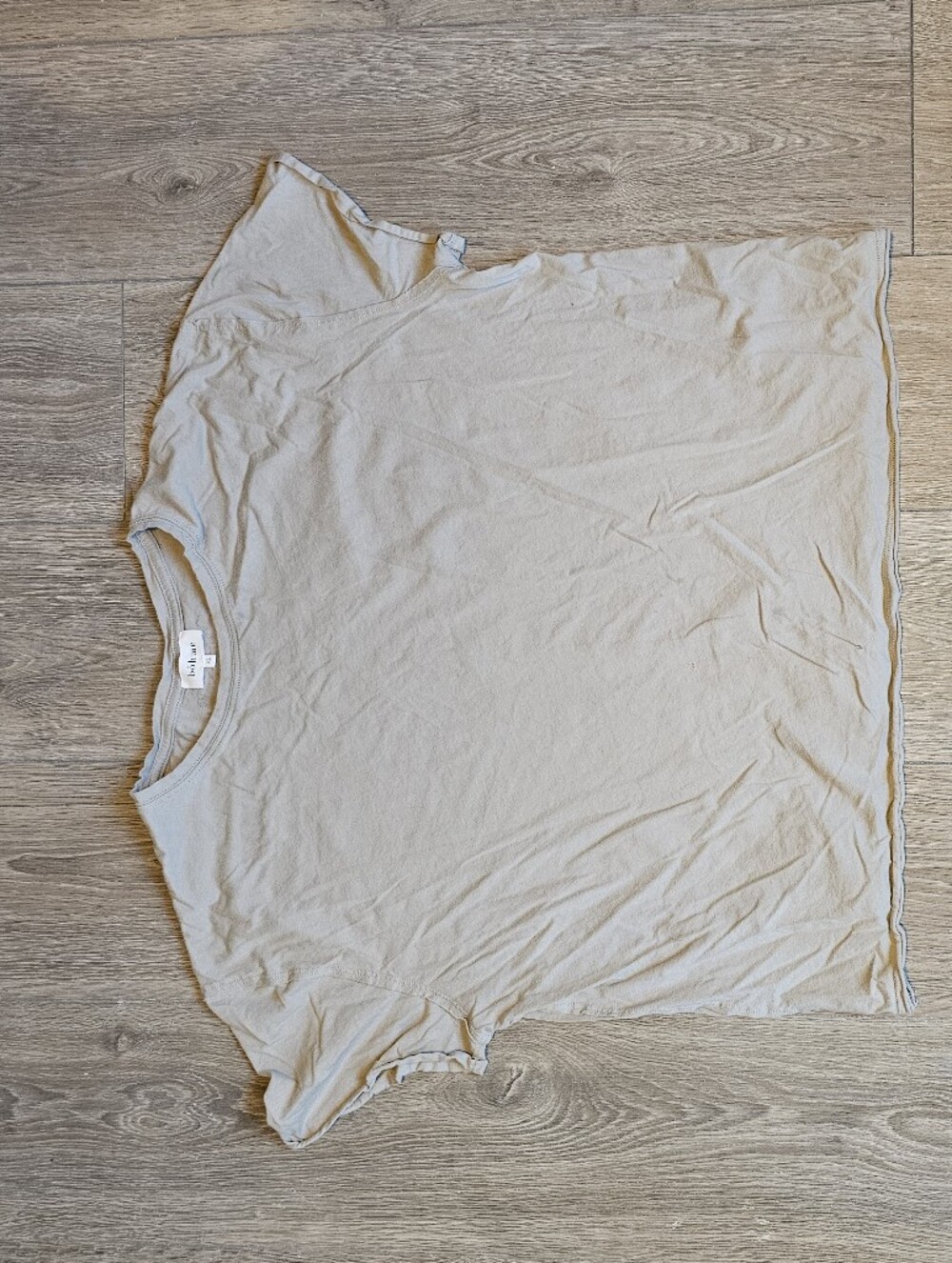 bohme Women's Short Sleeve Tee in Light Beige